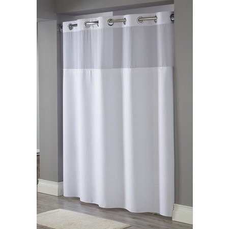 HOOKLESS Shower Curtain, Spa, 71x77 83791